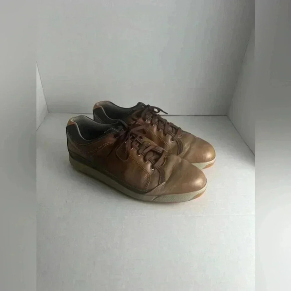FOOTJOY FJ Contour Golf Casual Shoes Brown Leather-Size:10.5 M - Picture 4 of 9